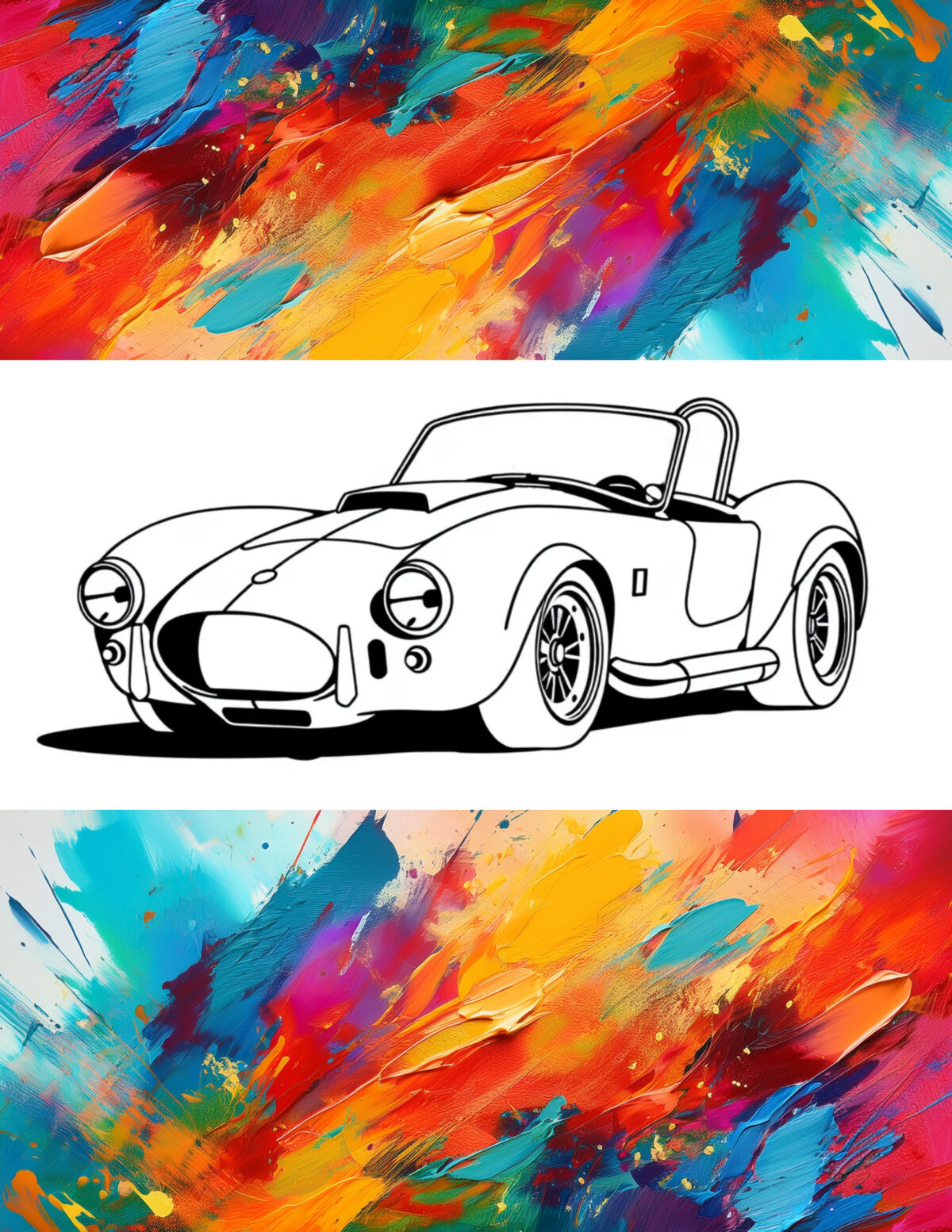 Classic Cars Coloring Book Vol1 - Image 3