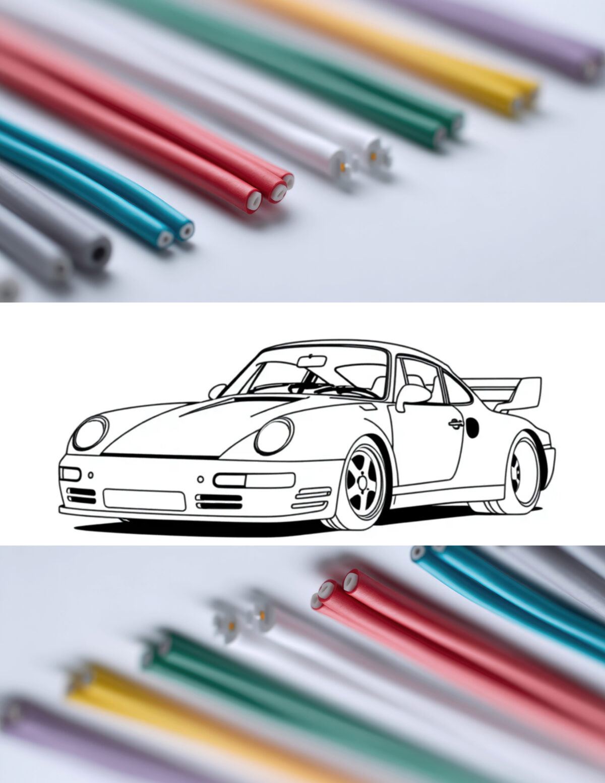 Classic Cars Coloring Book Vol1 - Image 2