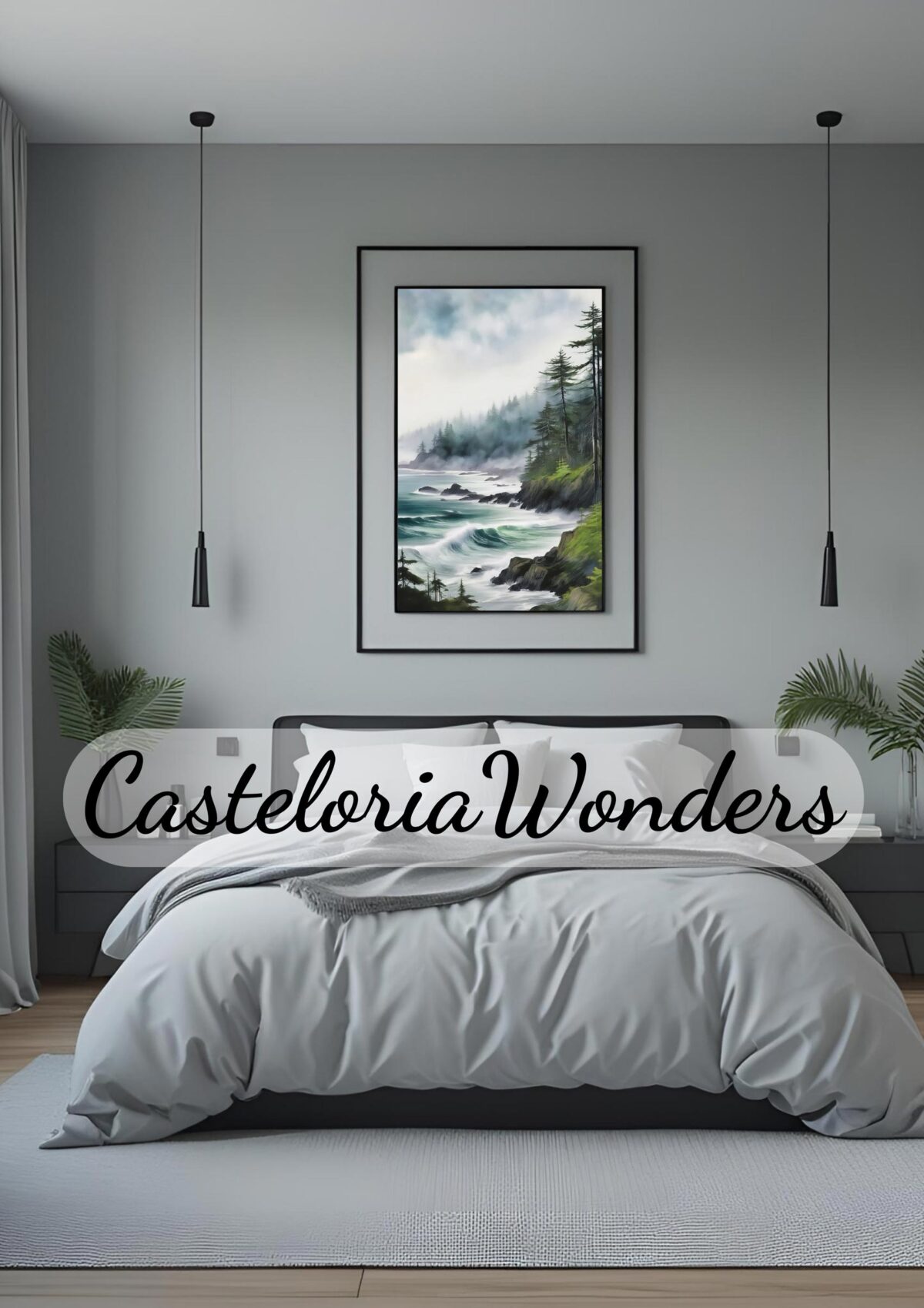 Contemporary Abstract Wall Print – Soft Neutral Tones | Digital Download - Image 2