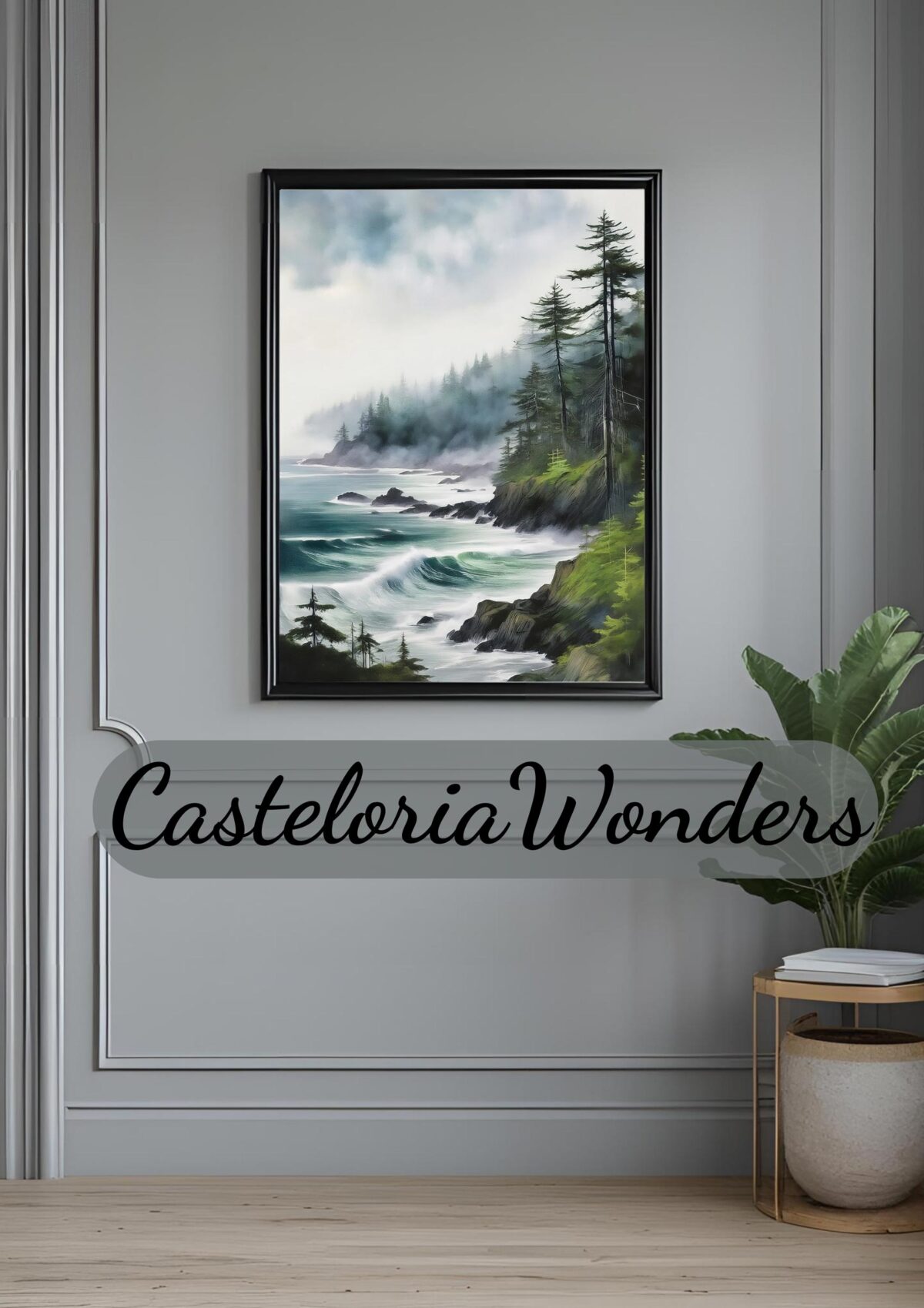 Contemporary Abstract Wall Print – Soft Neutral Tones | Digital Download - Image 4